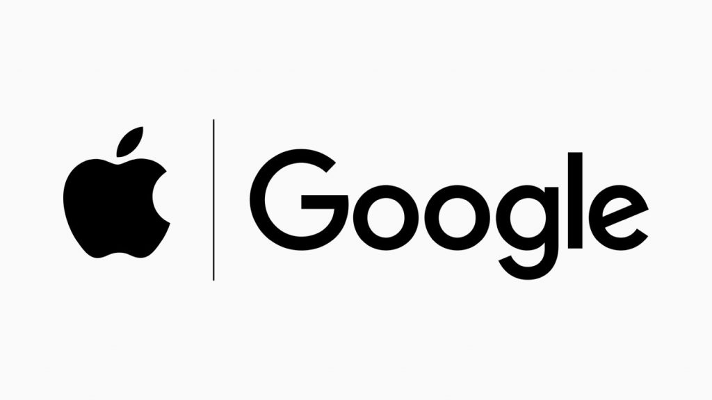 Logos de Apple y Google
