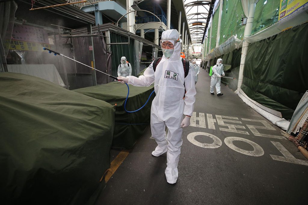 CORONAVIRUS COREA DEL SUR