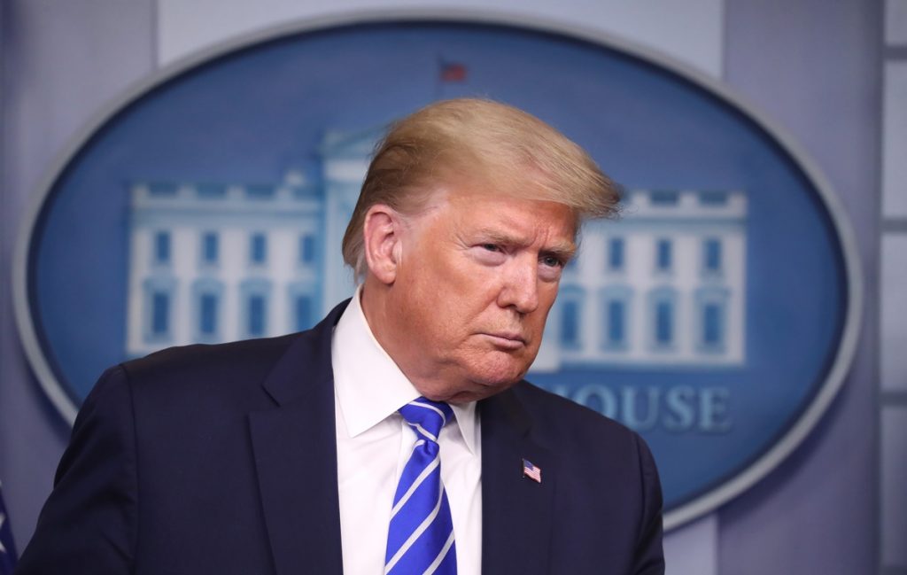DONALD TRUMP EEUU CORONAVIRUS