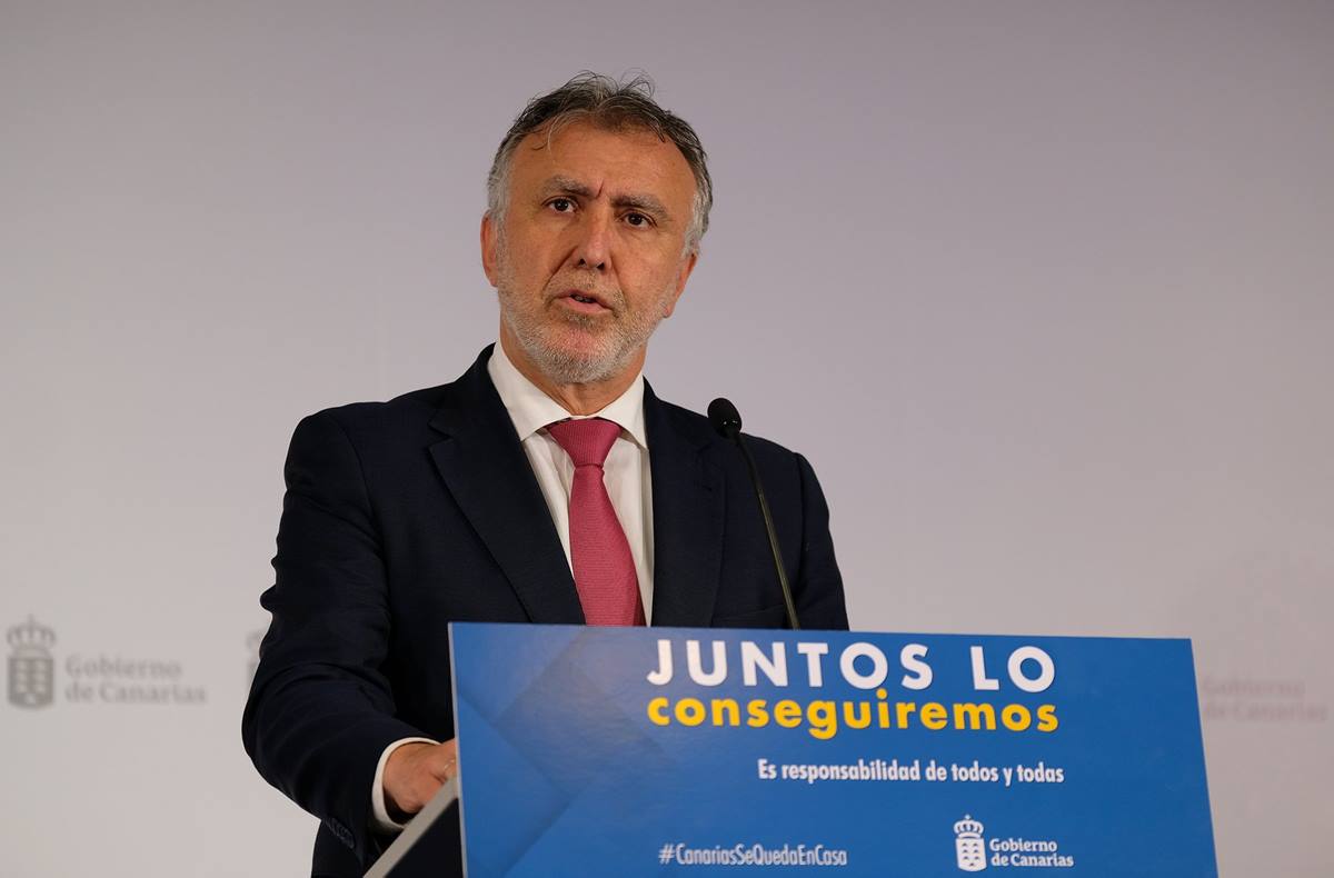 El presidente del Gobierno de Canarias, ángel Víctor Torres. DA