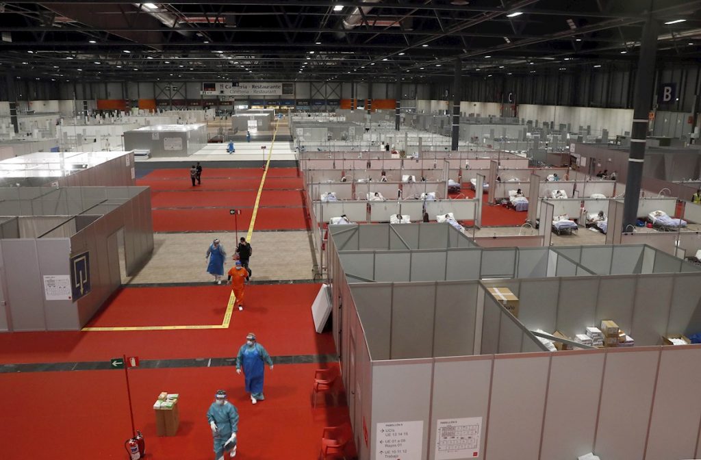PANDEMIA CORONAVIRUS IFEMA ESPAÑA