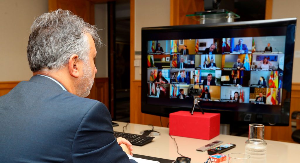 VIDEOCONFERENCIA PRESIDENTES AUTONÓMICOS