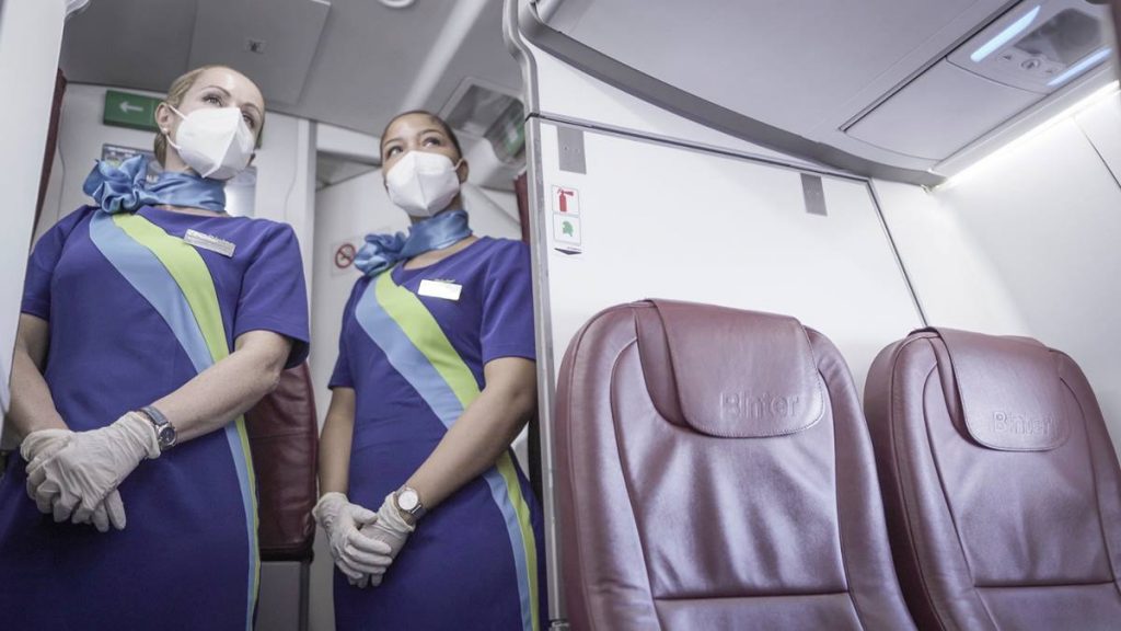 La aerolínea ha puesto en marcha todos los protocolos para garantizar la seguridad de los pasajeros. DA