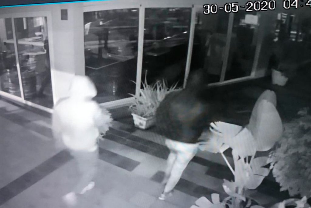 Robo en un restaurante de Playa de Fañabé