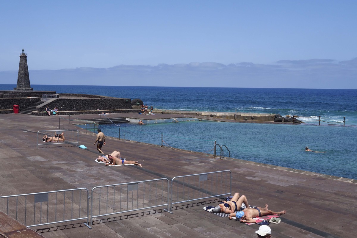 Piscinas de Bajamar, en La Laguna. Sergio Méndez