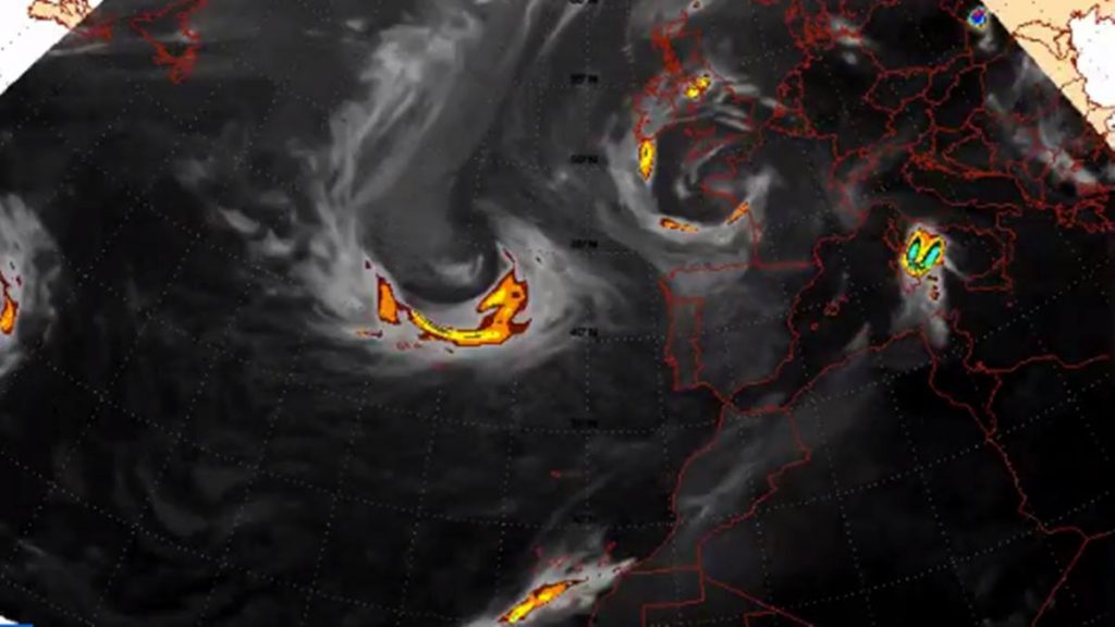 Posible borrasca en Canarias. Aemet Canarias (Twitter)