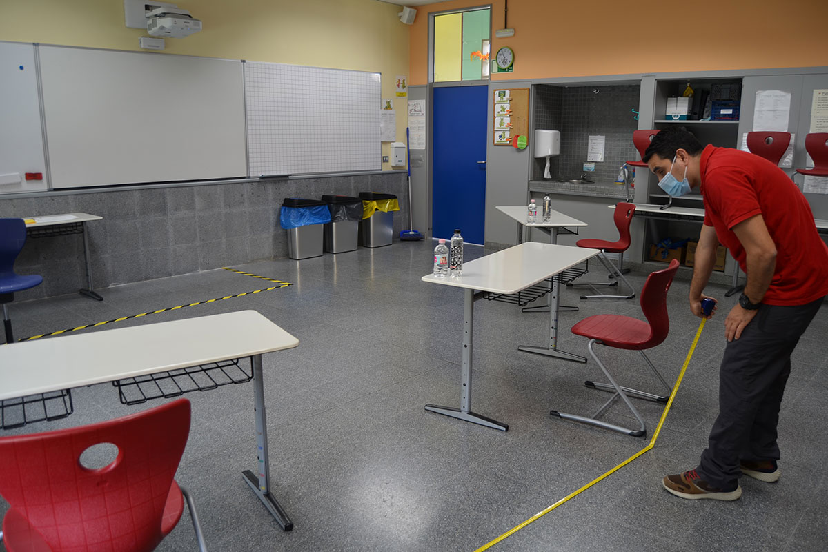 Los alumnos del Colegio Alemán se examinan de la selectividad alemana
