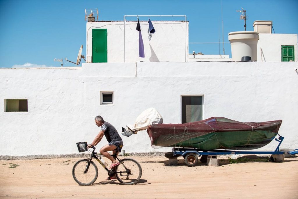 A la espera de la apertura al turismo, casi nada ha cambiado en La Graciosa en su paso a la fase 3. Javier Fuentes (EFE)