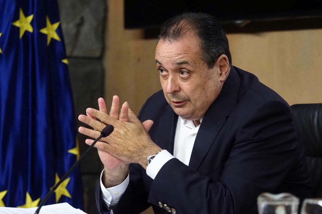 El consejero de Sanidad, Blas Trujjillo. | Sergio Méndez