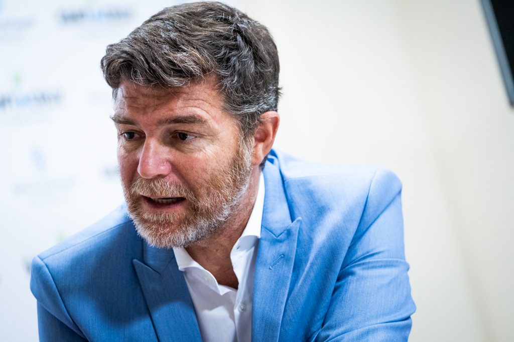 Guillermo Díaz Guerra, portavoz del PP en el Ayuntamiento de Santa Cruz. Foto: Fran Pallero