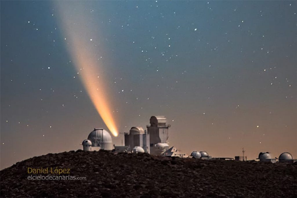 COMETA NEOWISE TENERIFE