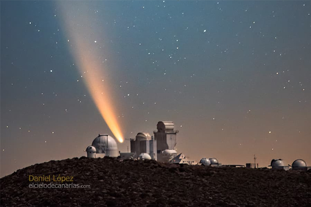 COMETA NEOWISE TENERIFE