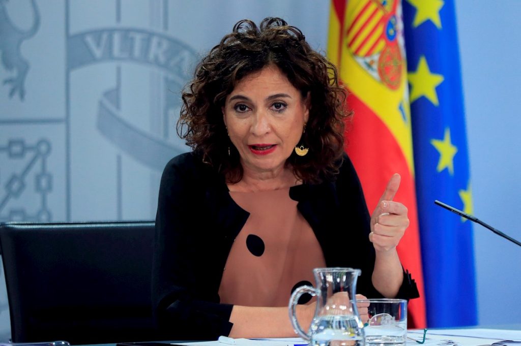 La ministra de Hacienda y portavoz del Gobierno, María Jesús Montero