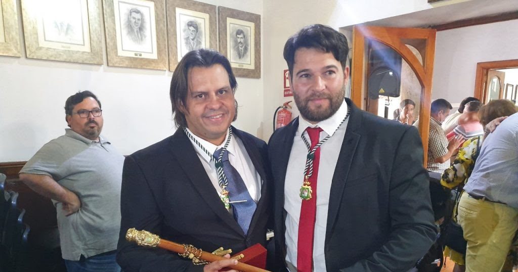Gustavo Pérez (CC) y Airam Puerta (PSOE)