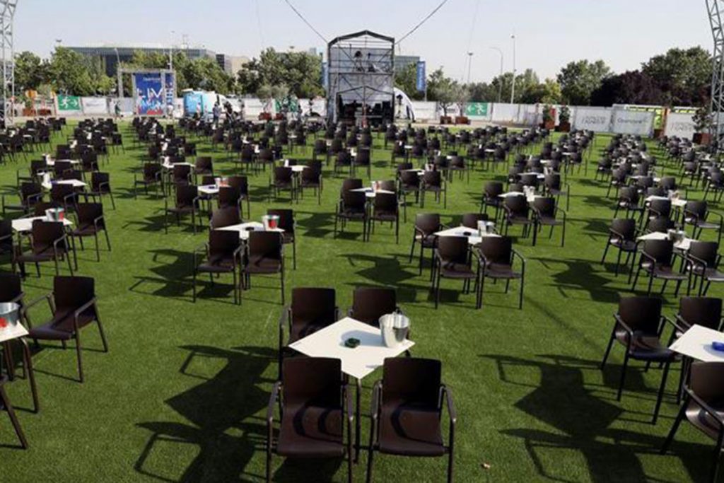 La Laguna convierte el aparcamiento de Bellas Artes en una zona cultural