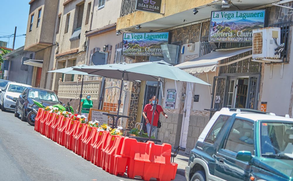 La Vega Lagunera, mítico bar de barrio de San Benito. DA