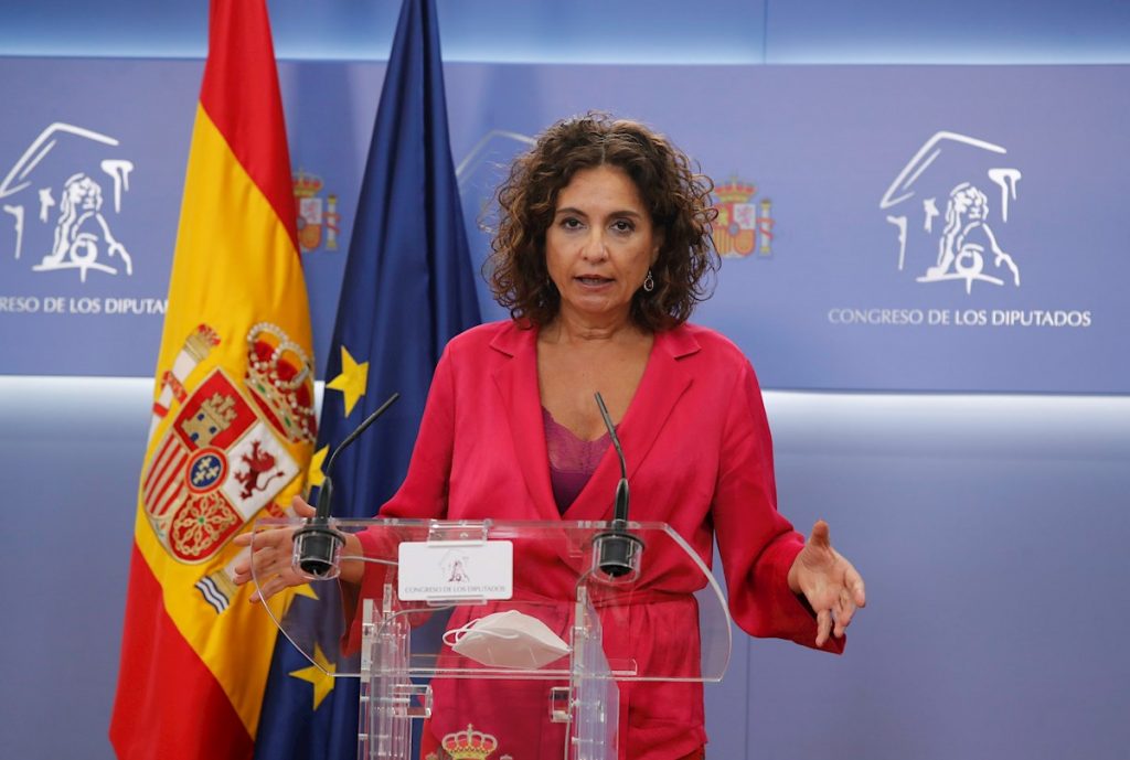 La ministra de Hacienda y portavoz del Gobierno, María Jesús Montero