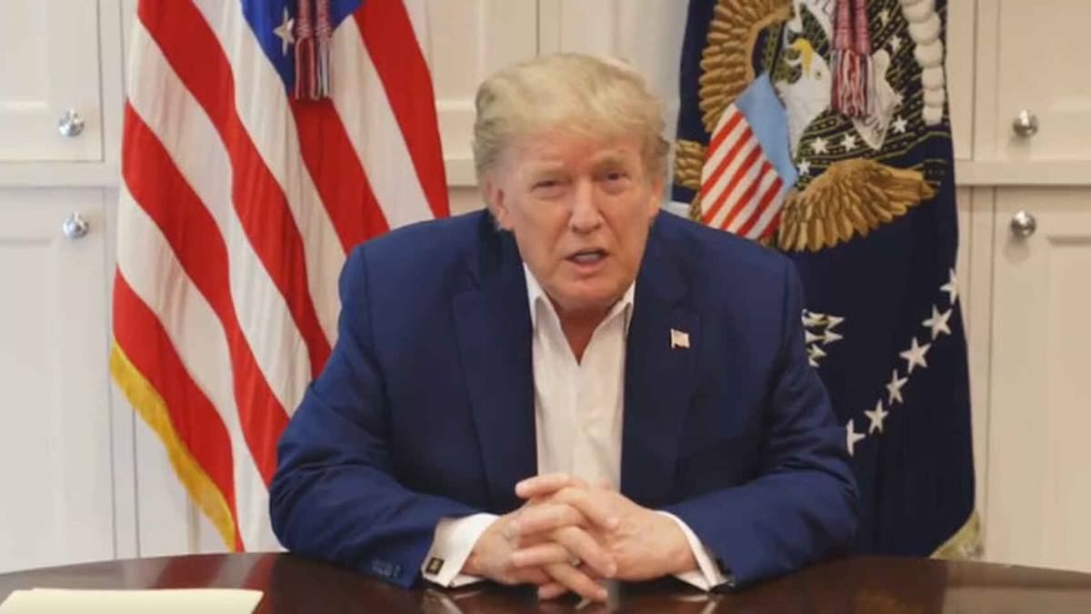 El presidente de Estados Unidos, Donald Trump. EE