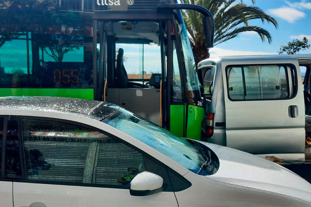 FURGÓN GUAGUA LOS MAJUELOS DESVANECIMIENTO