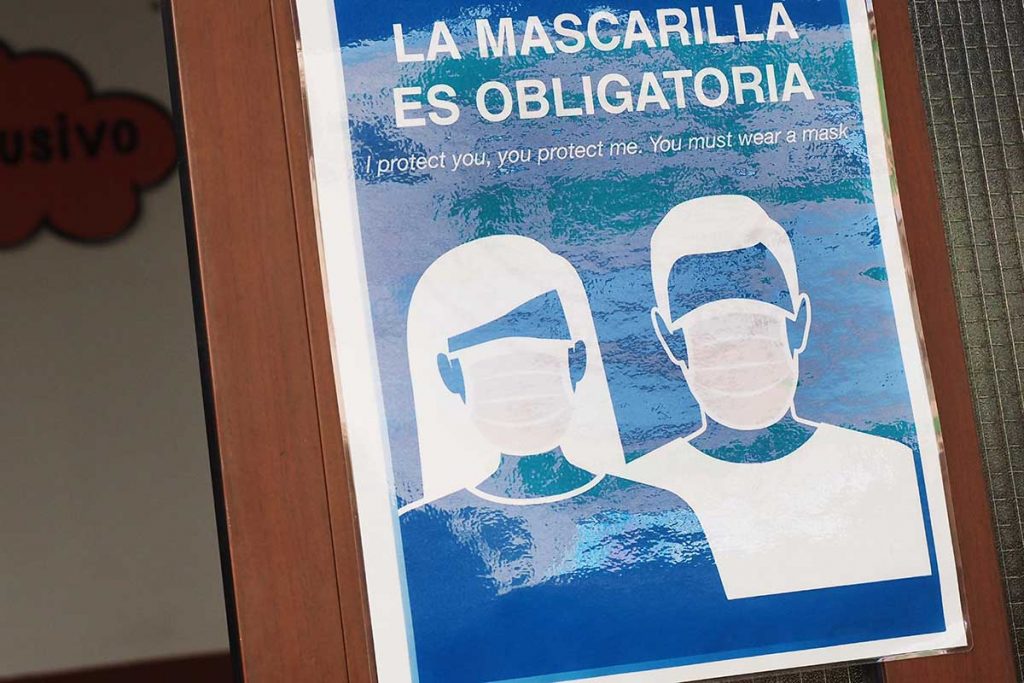 Mascarilla obligatoria