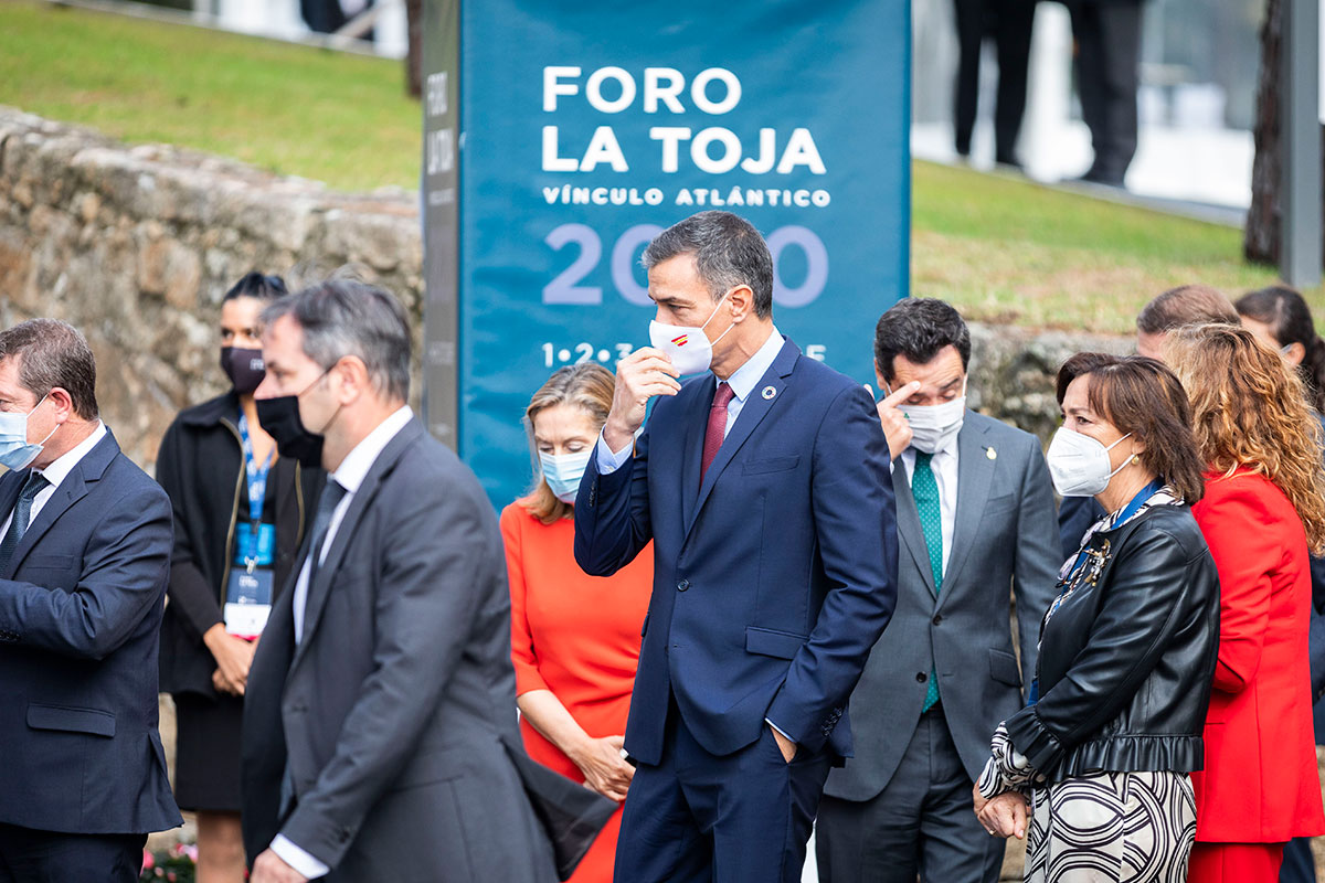 PEDRO SÁNCHEZ PARTICIPA EN LA CLAUSURA DEL II FORO LA TOJA-VÍNCULO ATLÁNTICO