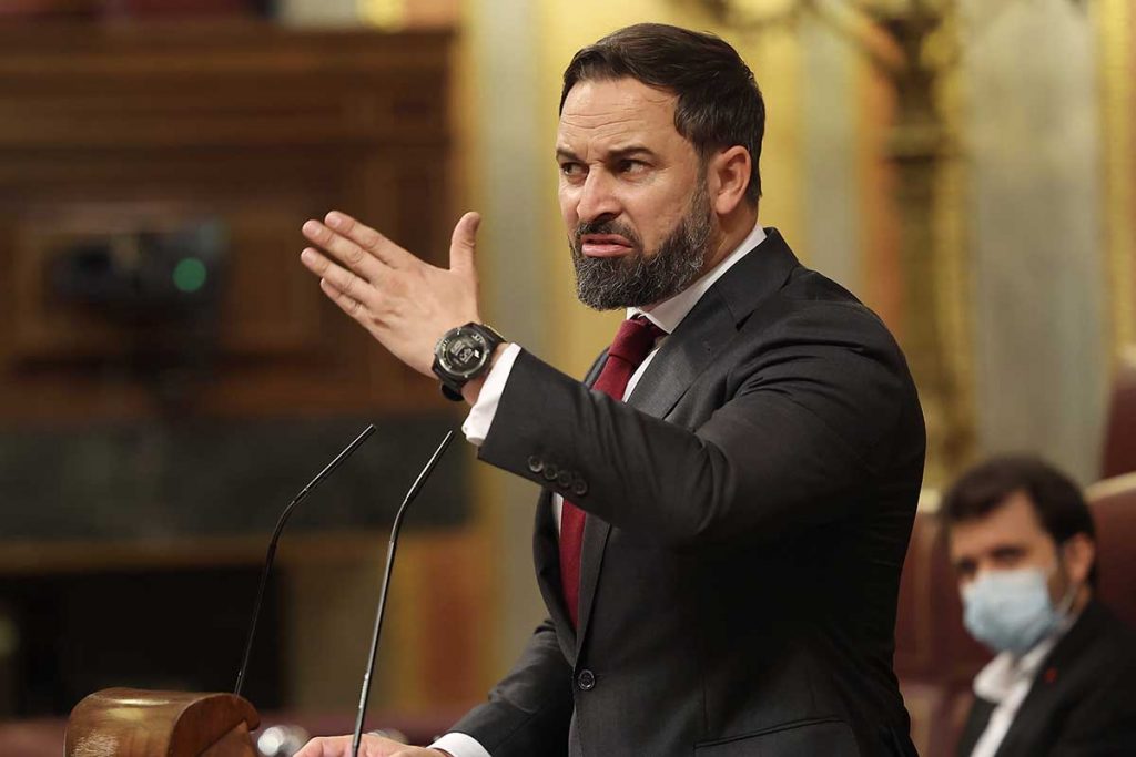 El presidente de VOX, Santiago Abascal