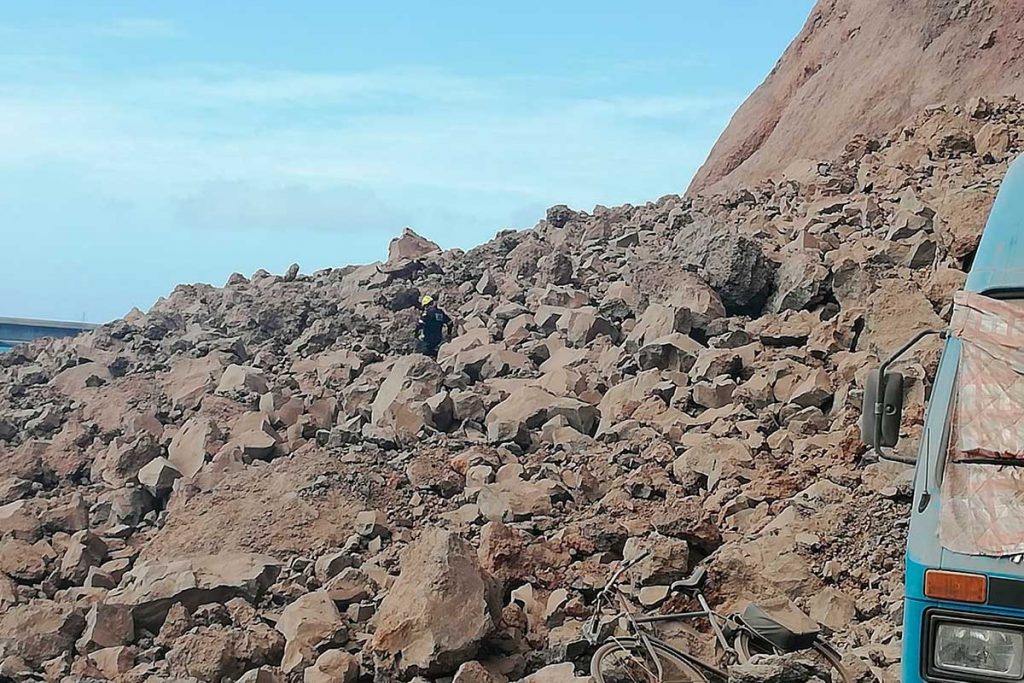DERRUMBE LA GOMERA