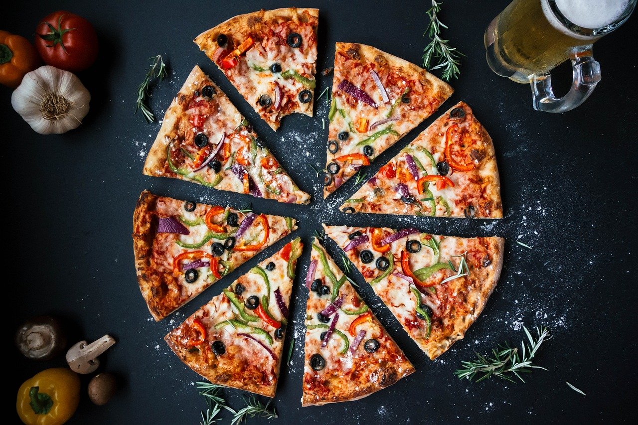 Imagen de recurso de una pizza. Pixabay