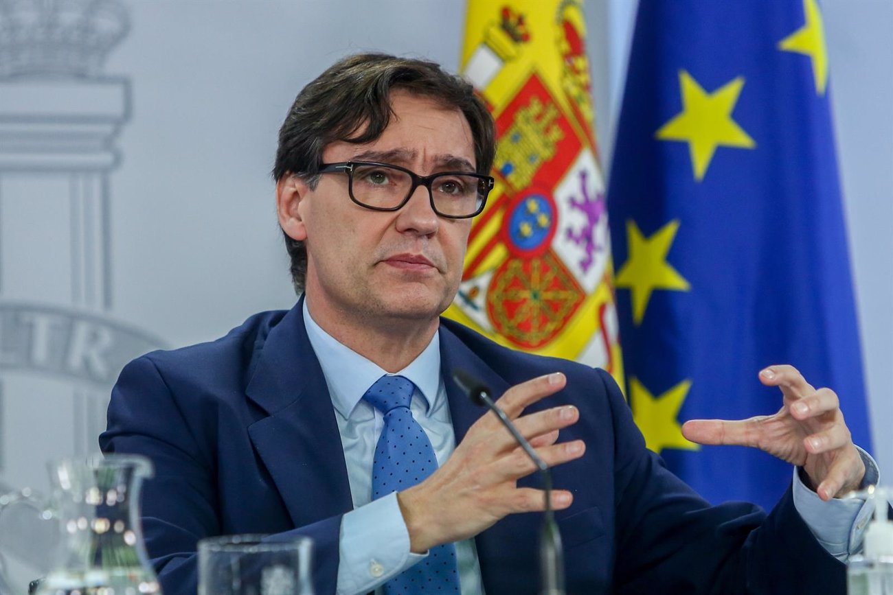 El ministro de Sanidad, Salvador Illa
