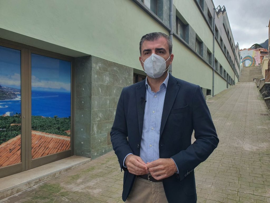 El alcalde de Los Realejos y presidente insular del Partido Popular, Manuel Domínguez.