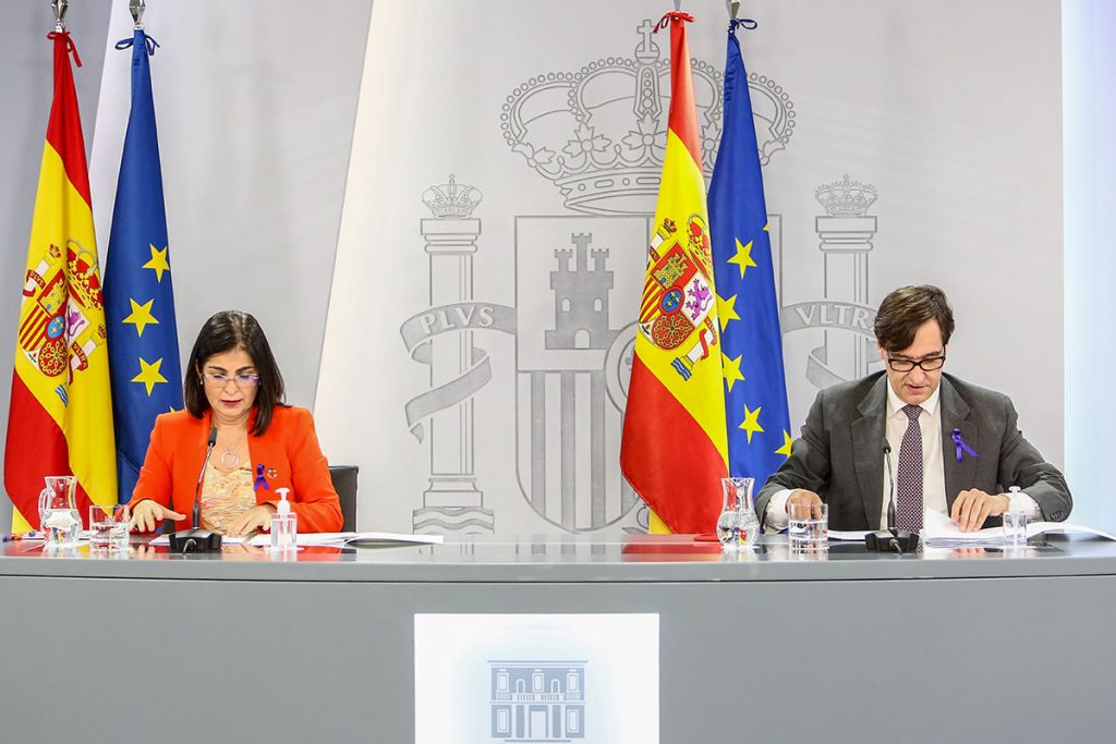 Carolina Darias y Salvador Illa