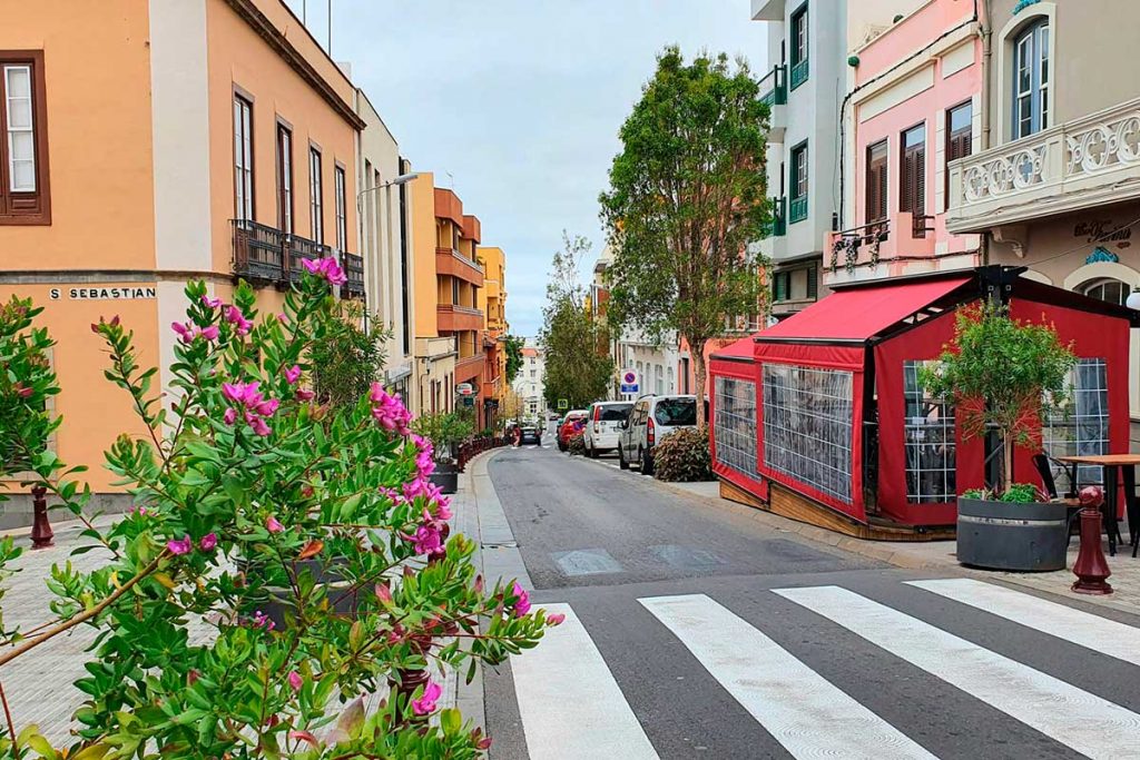 Imagen de una calle de La Orotava