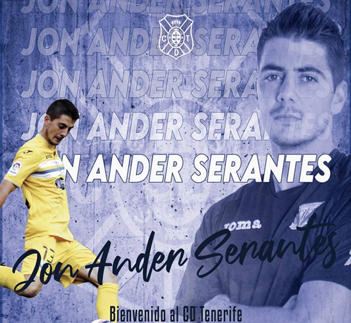 Jon Ander Serantes, nuevo refuerzo del CD Tenerife. | CD Tenerife