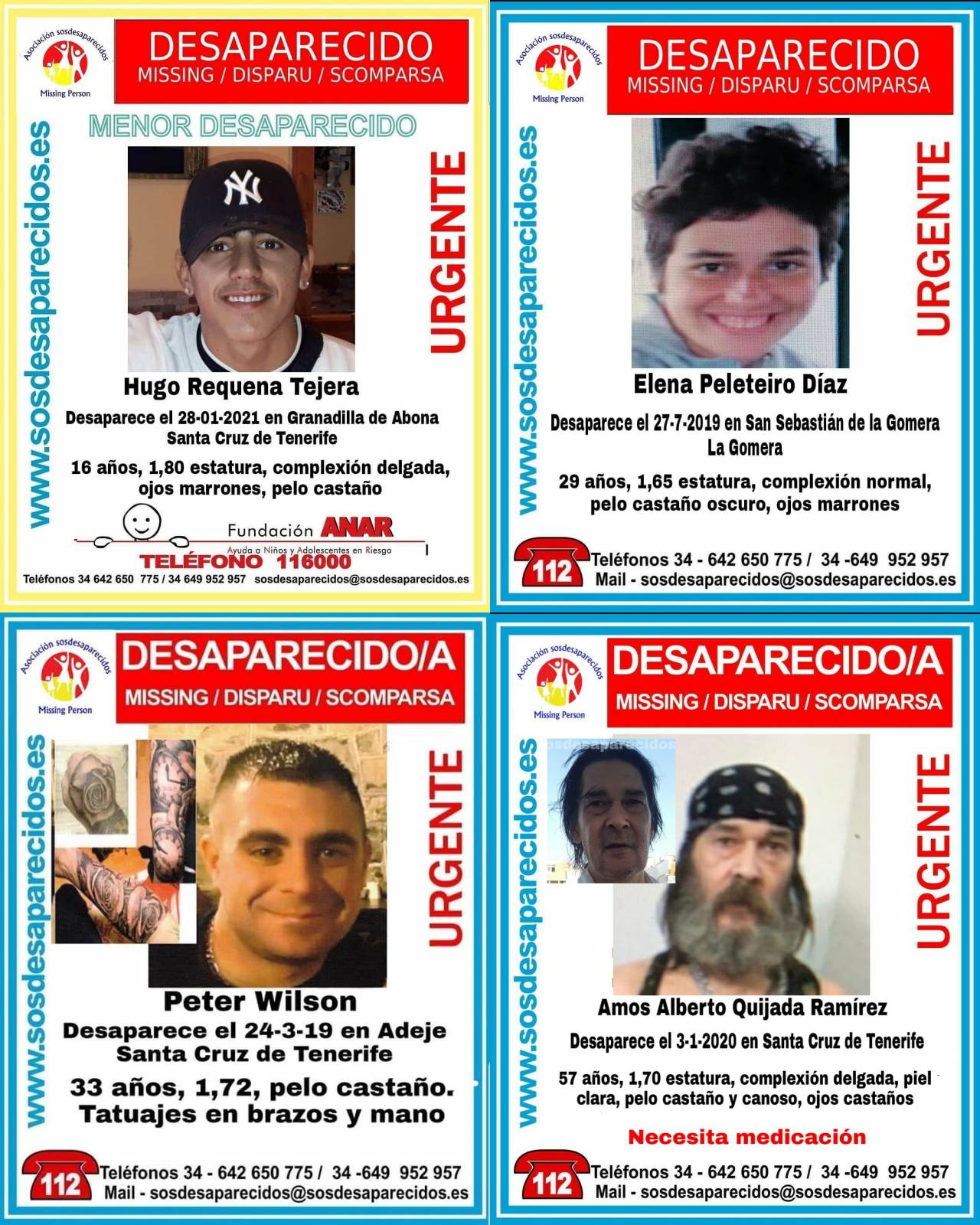 DESAPARECIDOS CANARIAS