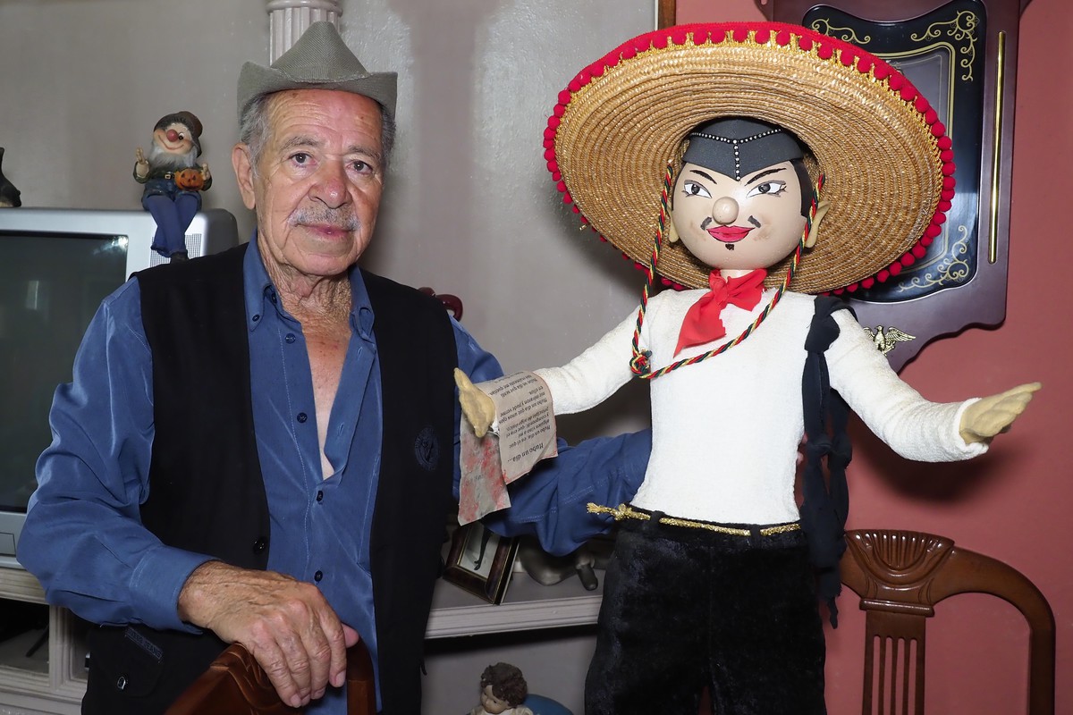 Manuel de los Reyes encarna al personaje ‘Cantinflas’. Sergio Méndez
