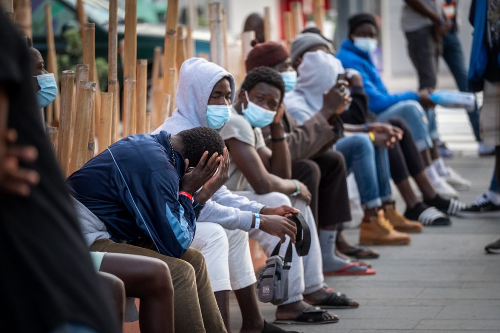 sigue padeciendo los efectos de una crisis migratoria procedente del continente africano