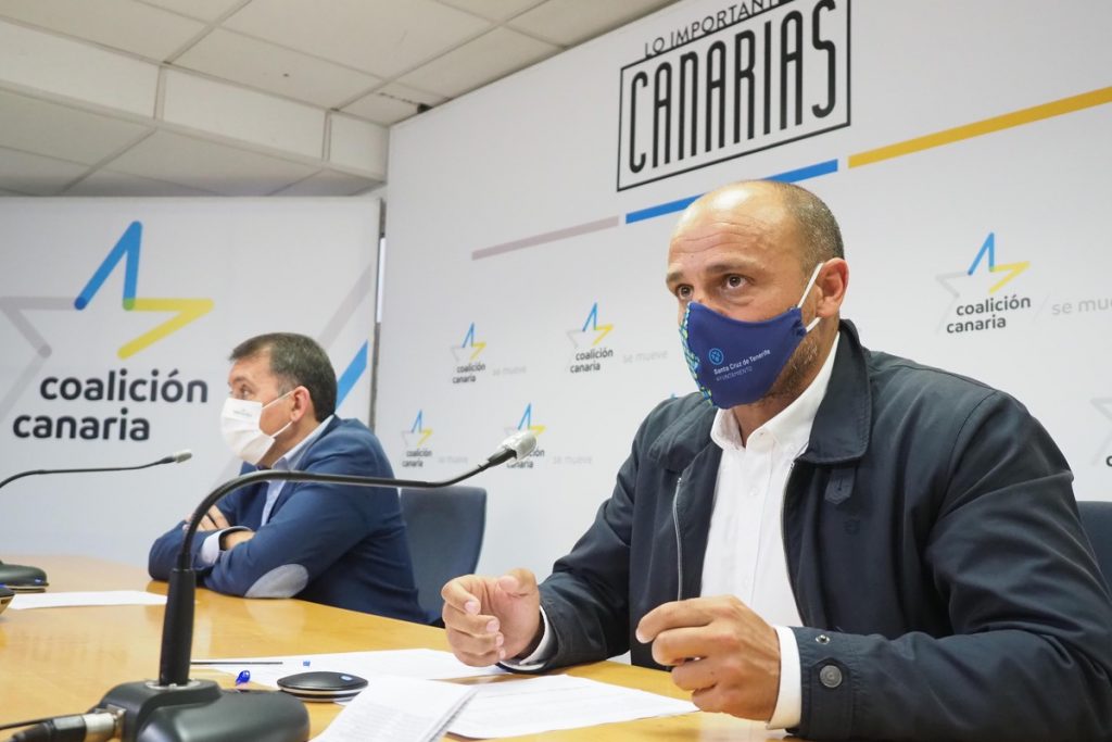 Alfonso Cabello, nuevo secretario general de CC en Santa Cruz de Tenerife. Sergio Méndez