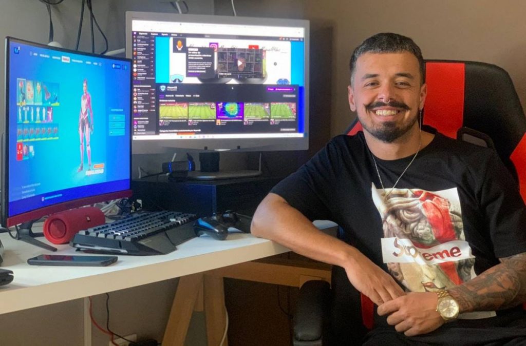 El 'streamer' tinerfeño Miguel Hernández Alayón. DA
