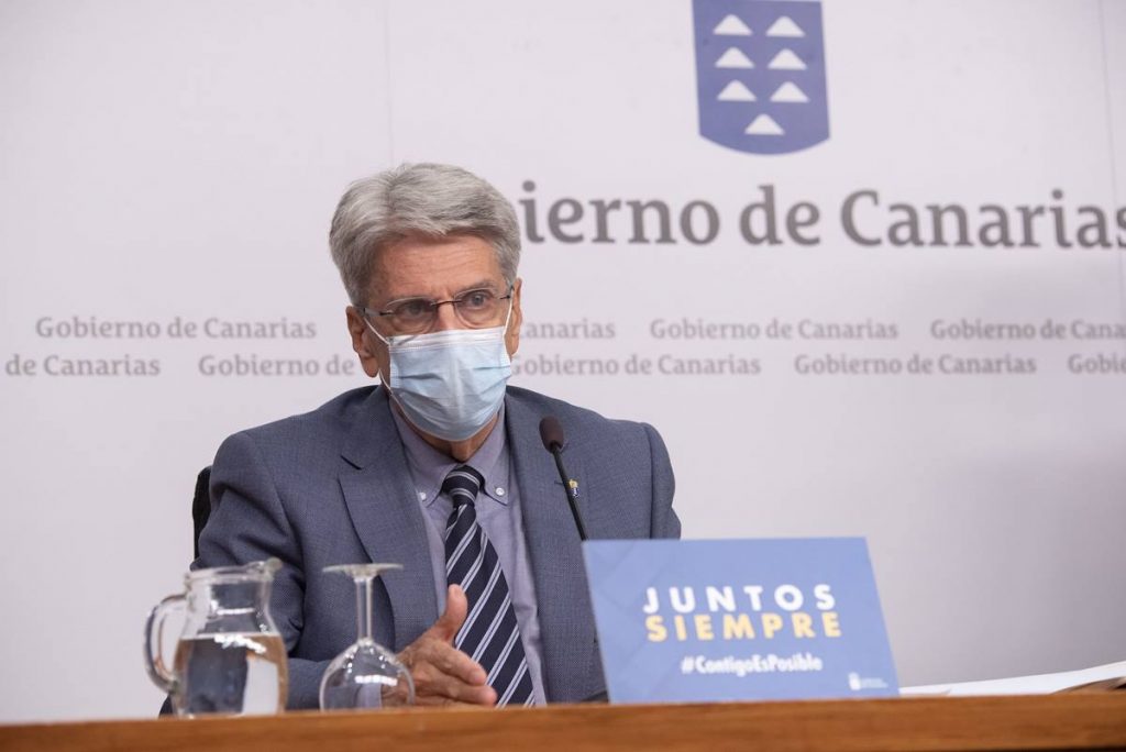 El portavoz del Gobierno de Canarias, Julio Pérez. DA