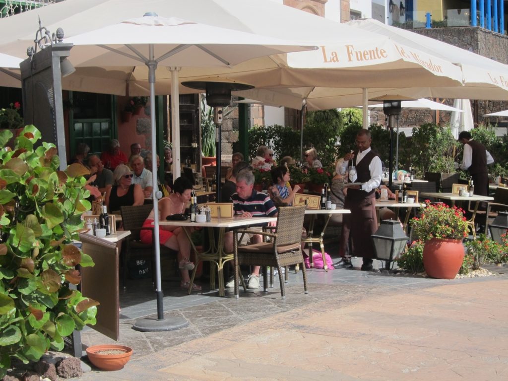 Un restaurante del sur de Tenerife. EP