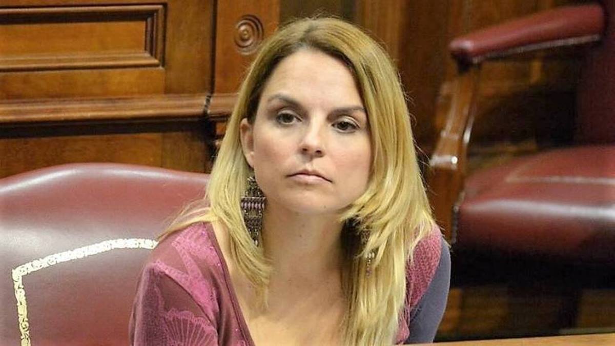 La consejera de Derechos Sociales, Noemí Santana. DA