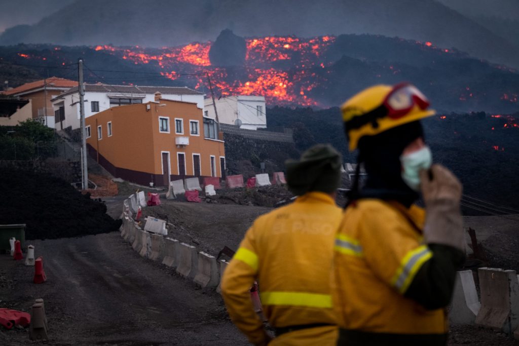 Imagen de recurso de la erupción volcánica de La Palma. Fran Pallero
