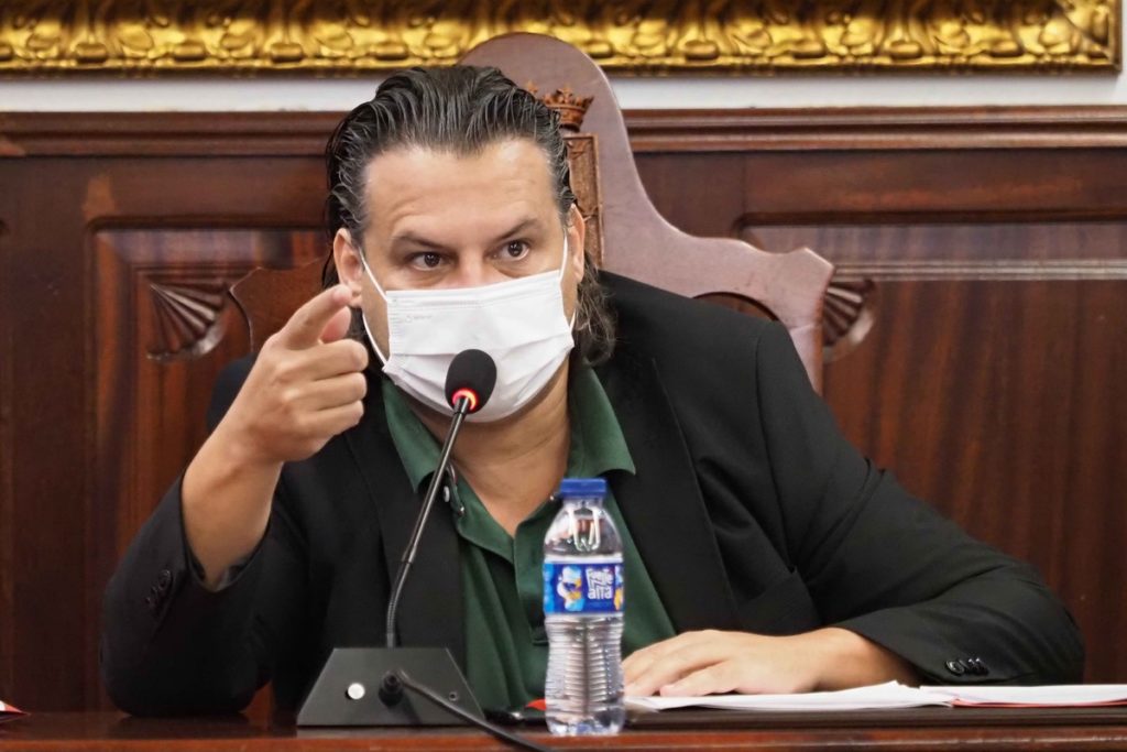 Gustavo Pérez, alcalde nacionalista de Güímar / SERGIO MÉNDEZ