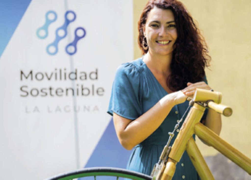 La concejala de Movilidad Sostenible de La Laguna, María José Roca.