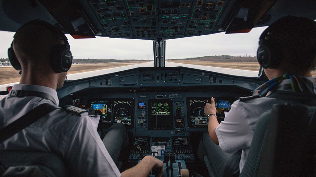 deslumbramientos a pilotos