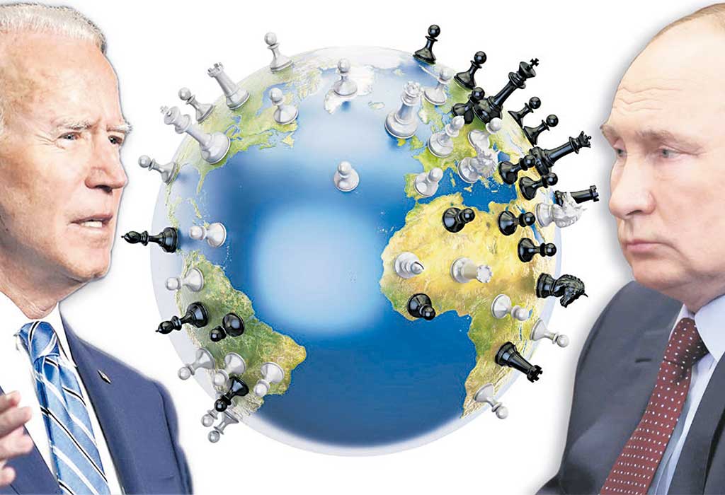 Joe Biden y Vladimir Putin
