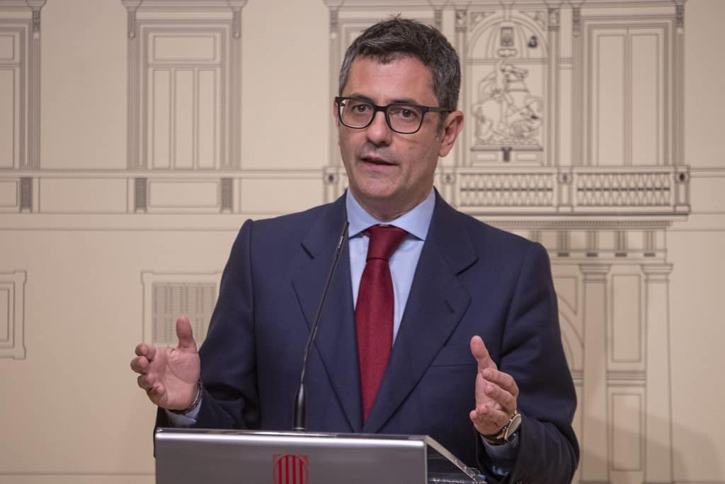El ministro de Presidencia Féliz Bolaños
