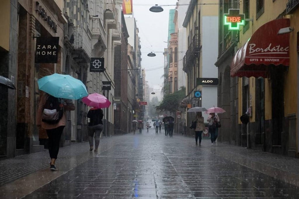 lluvias en Canarias