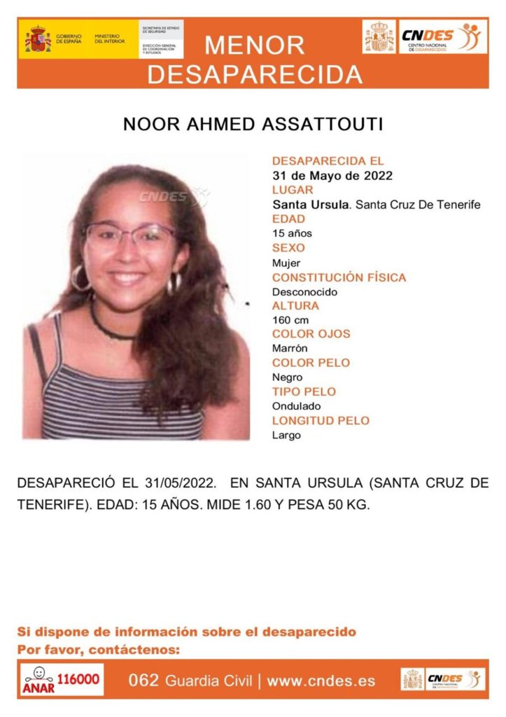 buscan a Noor