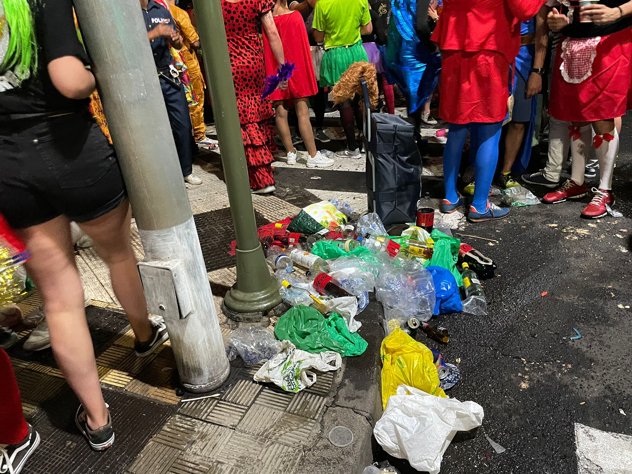 basura en Santa Cruz